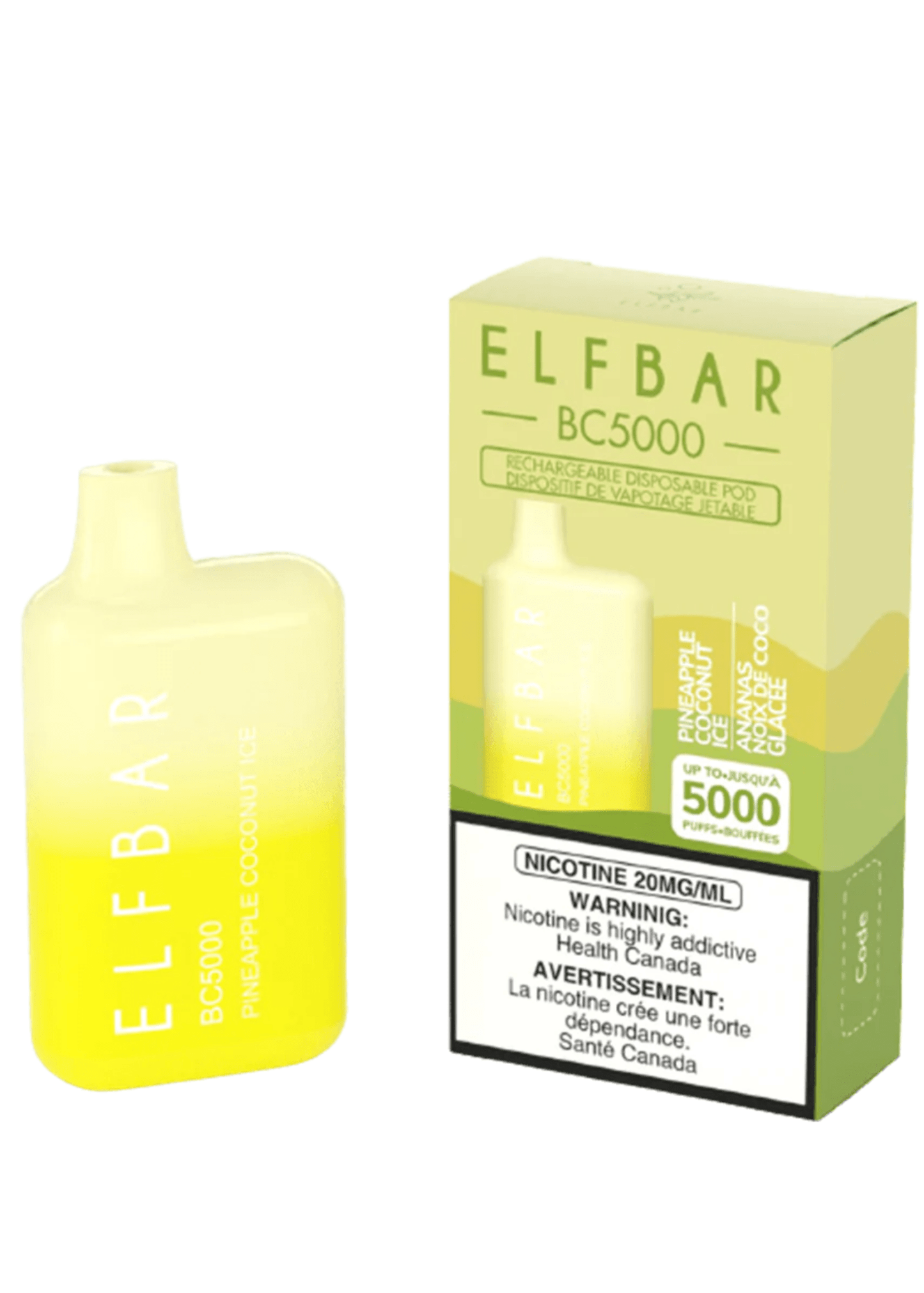 Elf Bar Pineaple Coconut Ice - SUPERVAPE