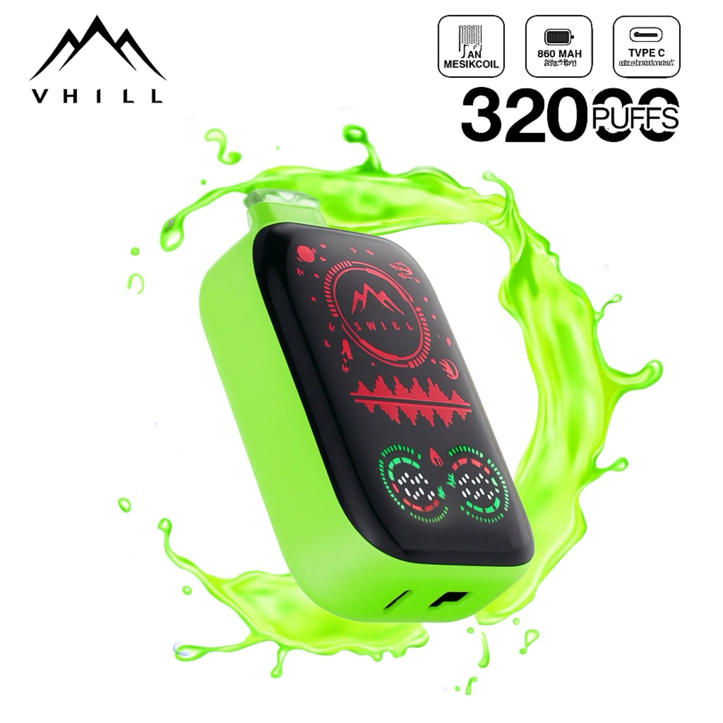 VHILL V32 Ice Mint - SUPERVAPE