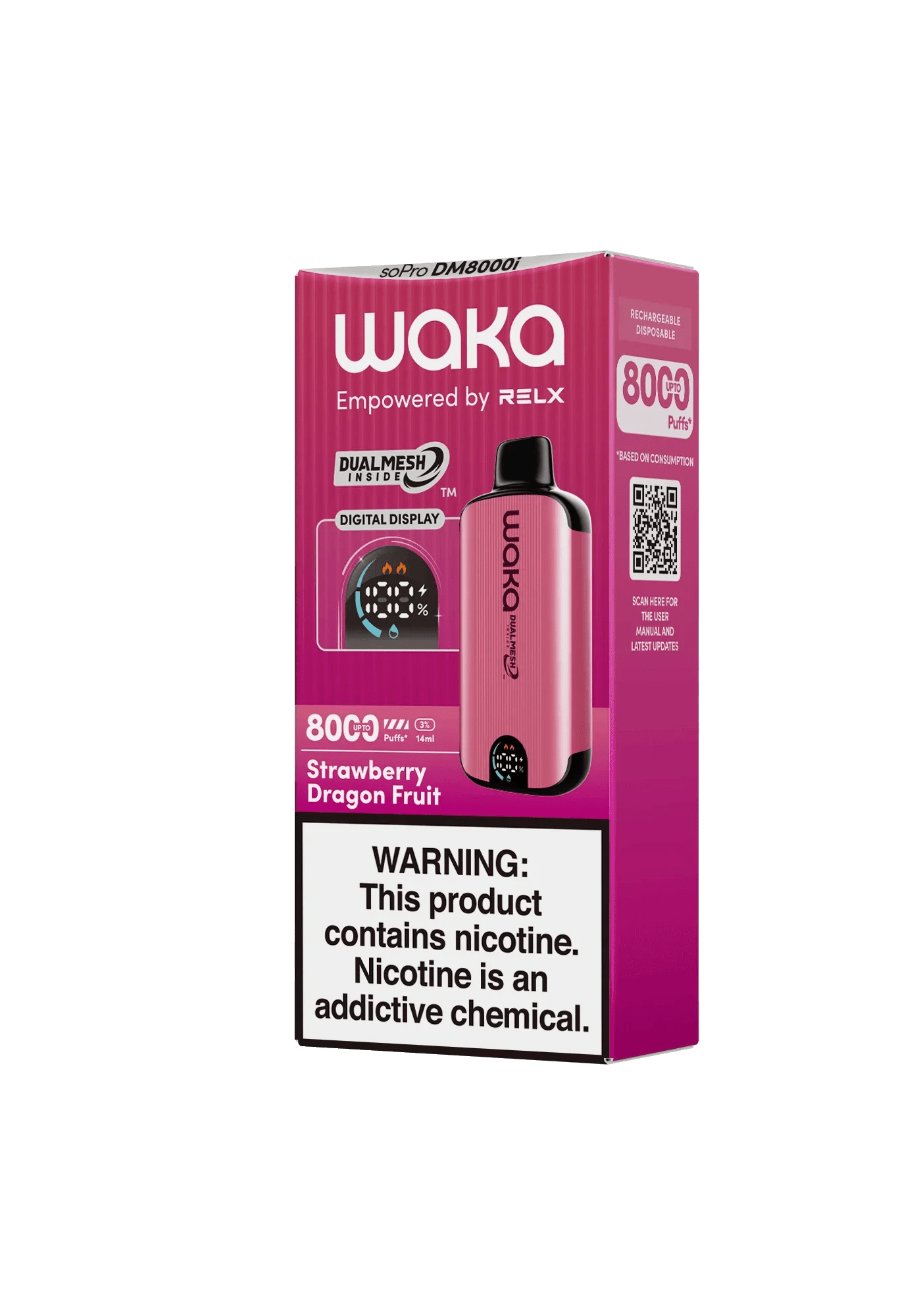 WAKA DM Strawberry Dragon Fruit - SUPERVAPE