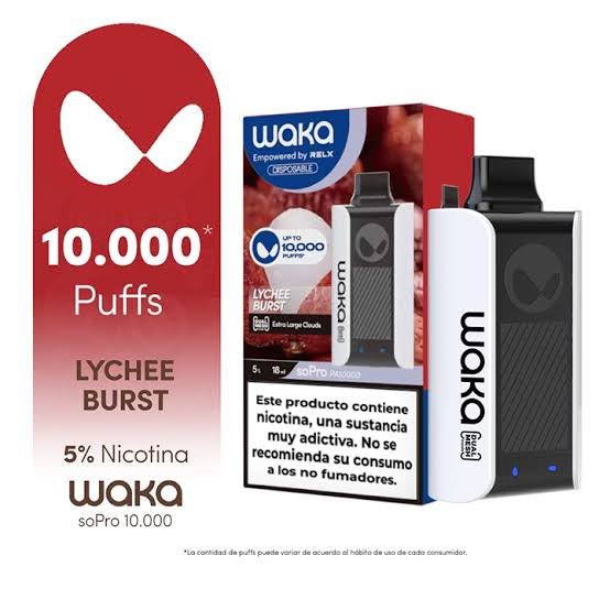 WAKA SOPRO Lychee Burst - SUPERVAPE