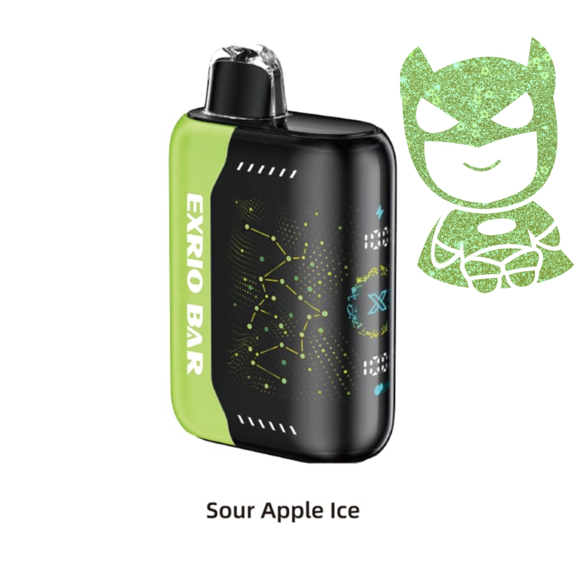 EXRIO BAR 25K Sour Apple Ice