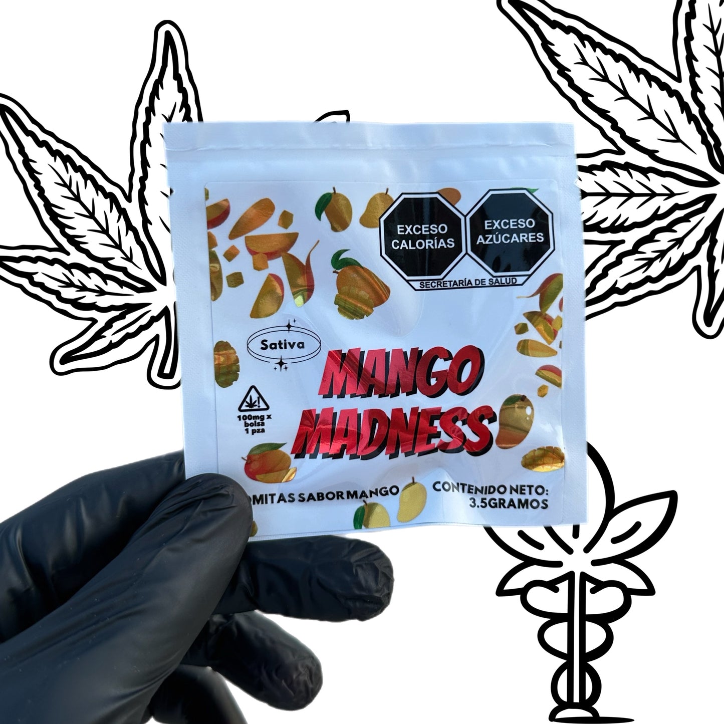 Gomita de Mango THCA 3.5g 350mg