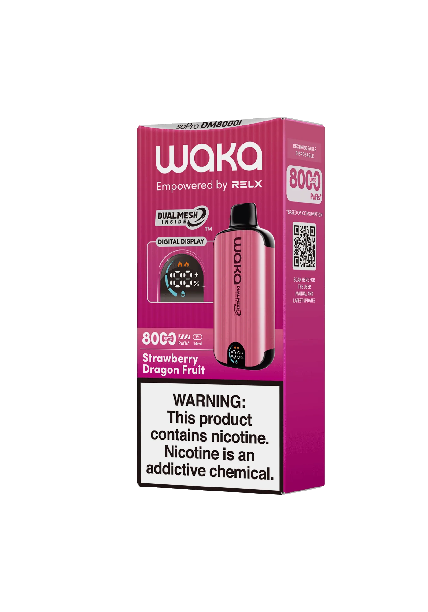 WAKA DM Strawberry Dragon Fruit