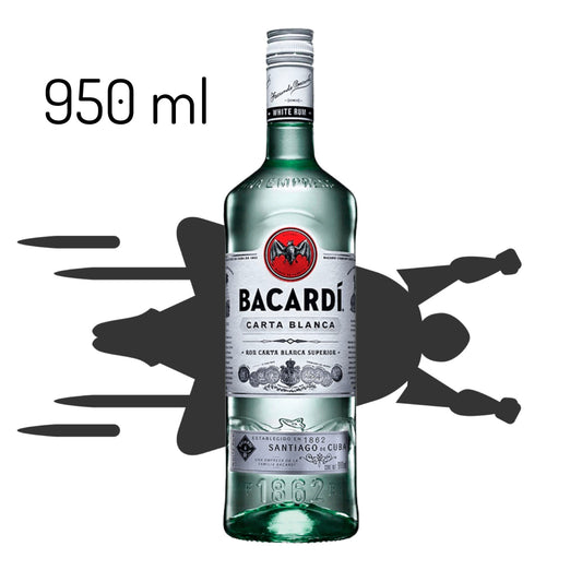 BACARDI BLANCO 950ml - SUPERVAPE