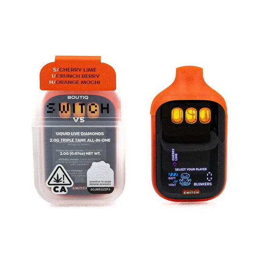 Boutique 2mg V5 Cherry Lime / Crunch Berry & Orange Mochi - SUPERVAPE