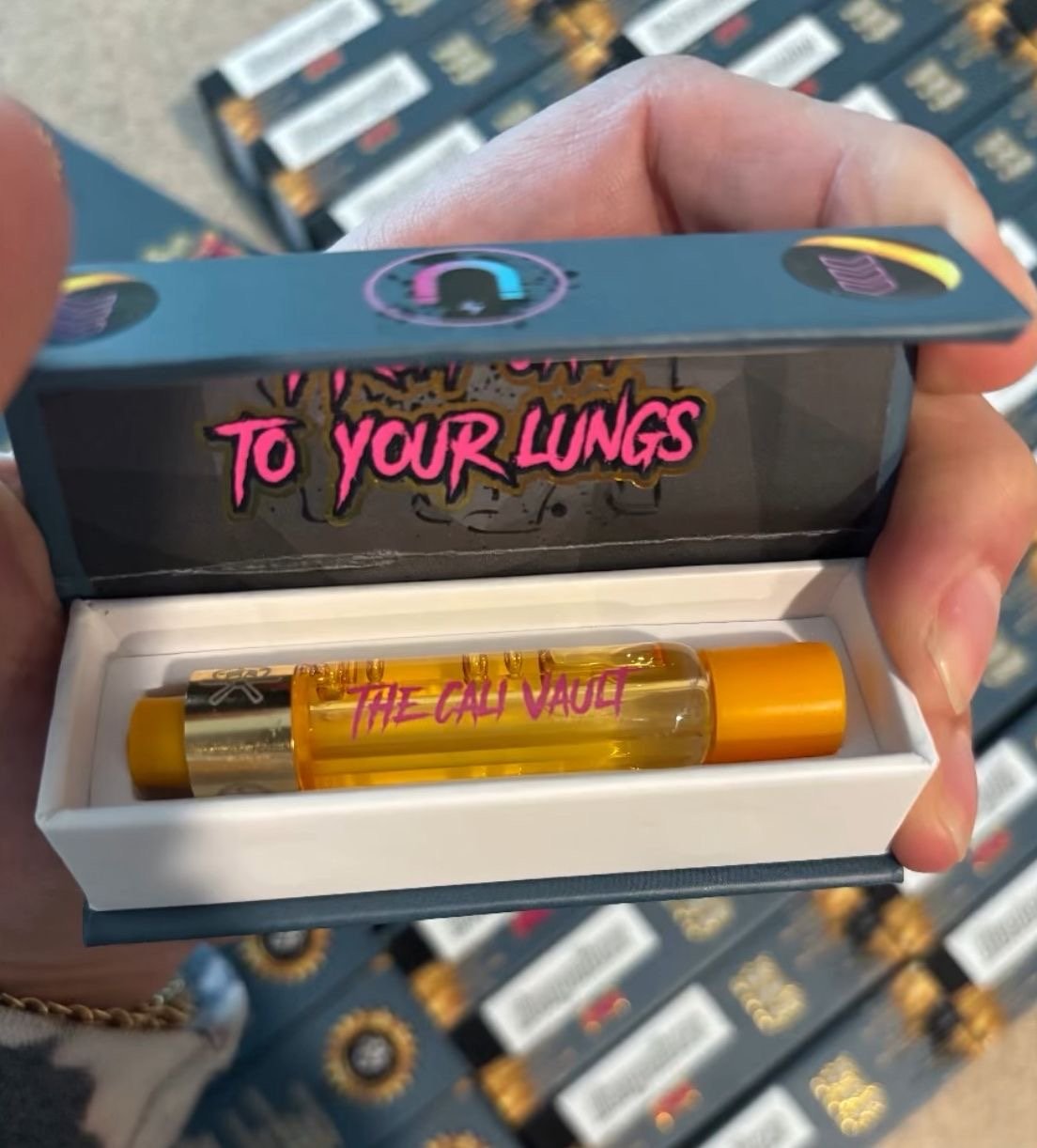 Cartucho de Wax THCA The Cali Vault Liquid Diamond Sauce 2 gs - SUPERVAPE