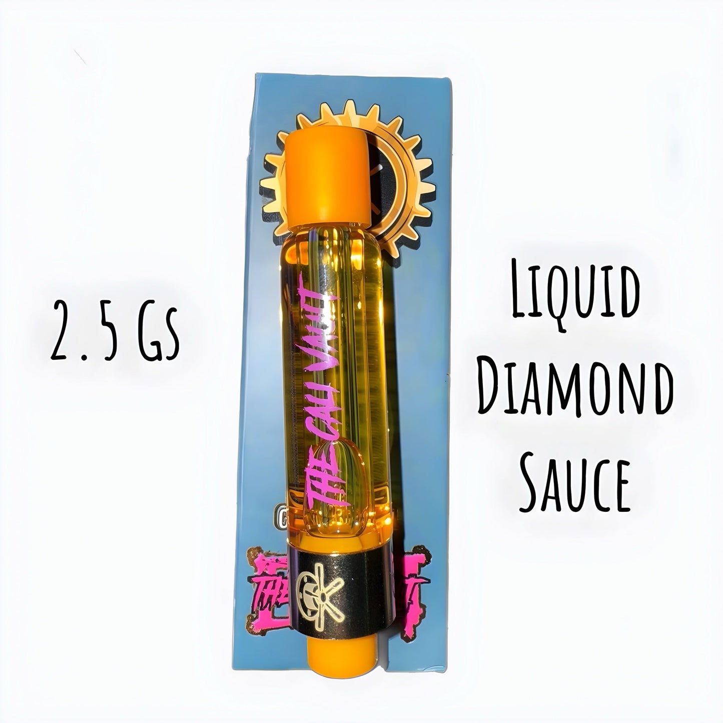 Cartucho de Wax THCA The Cali Vault Liquid Diamond Sauce 2 gs - SUPERVAPE