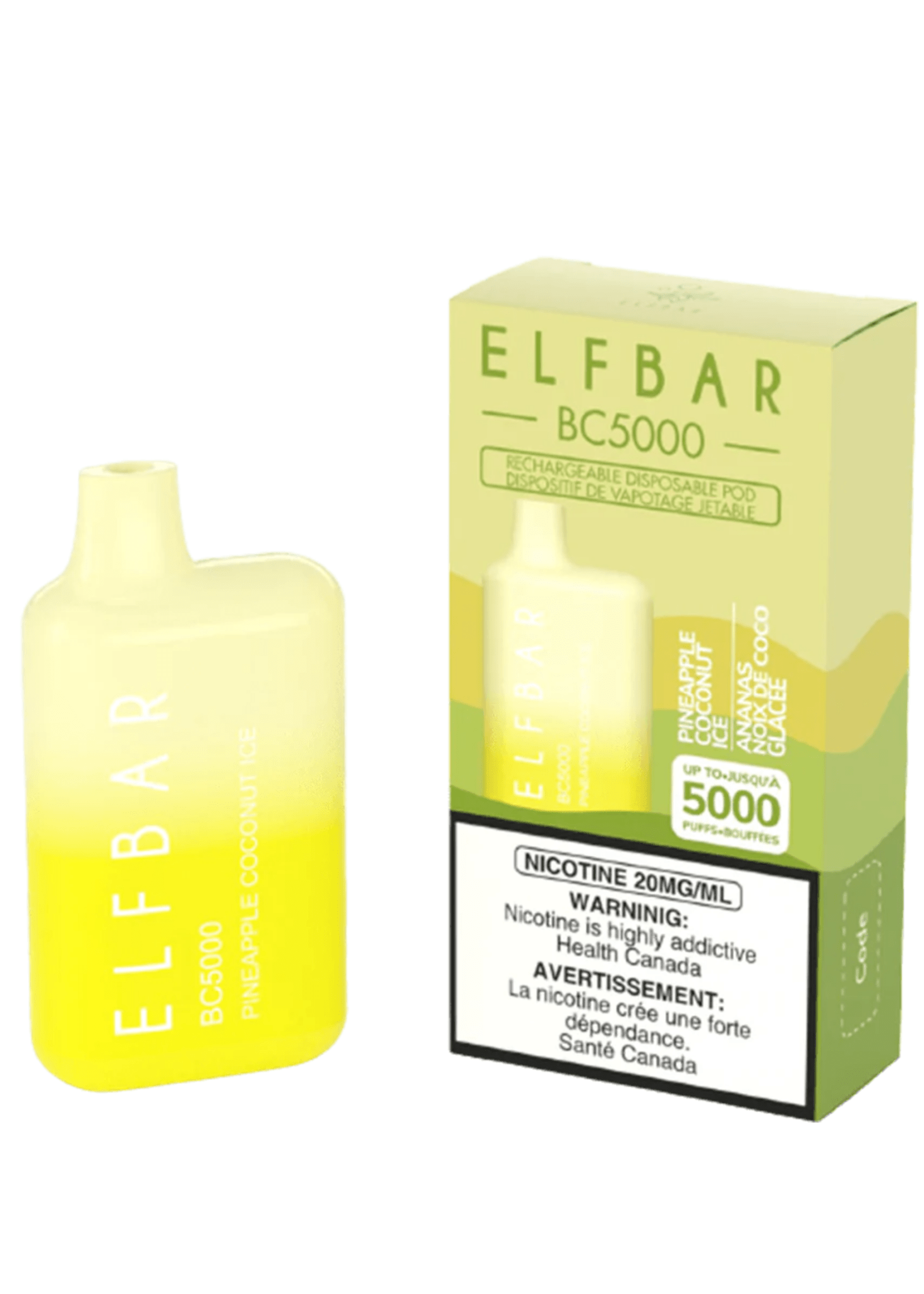 Elf Bar Pineaple Coconut Ice - SUPERVAPE