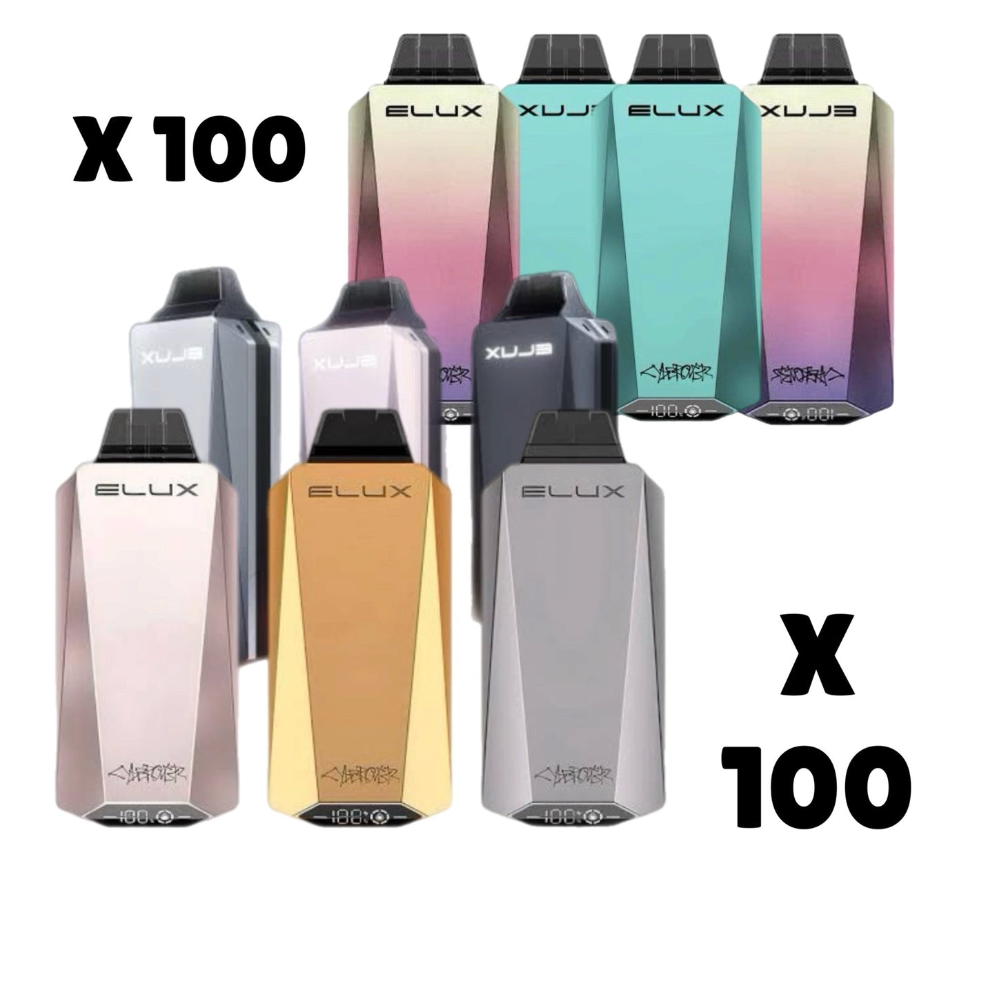 Elux 16K x 100pz - SUPERVAPE