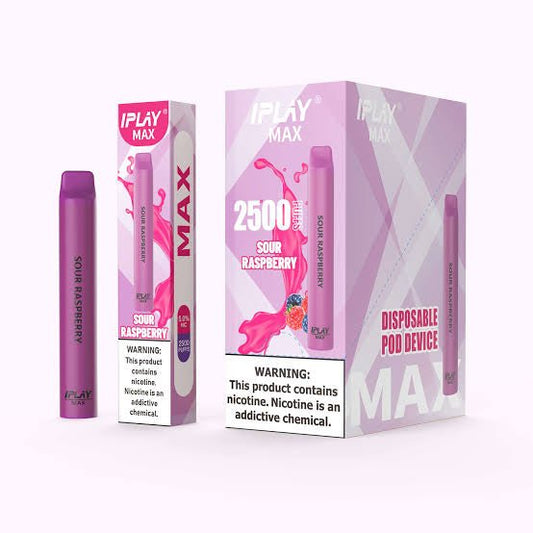 iPlay Max Sour Raspberry - SUPERVAPE