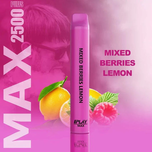 Iplay Mixed Berries Lemon - SUPERVAPE