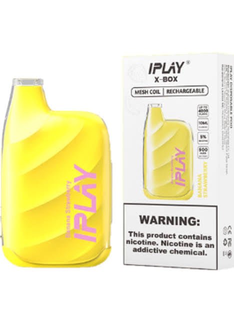iPlay X - BOX Banana Strawberry - SUPERVAPE