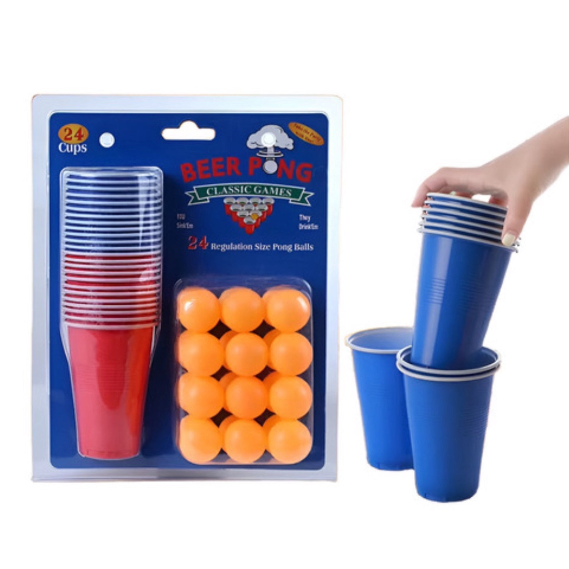 Juego completo Beer Pong - SUPERVAPE