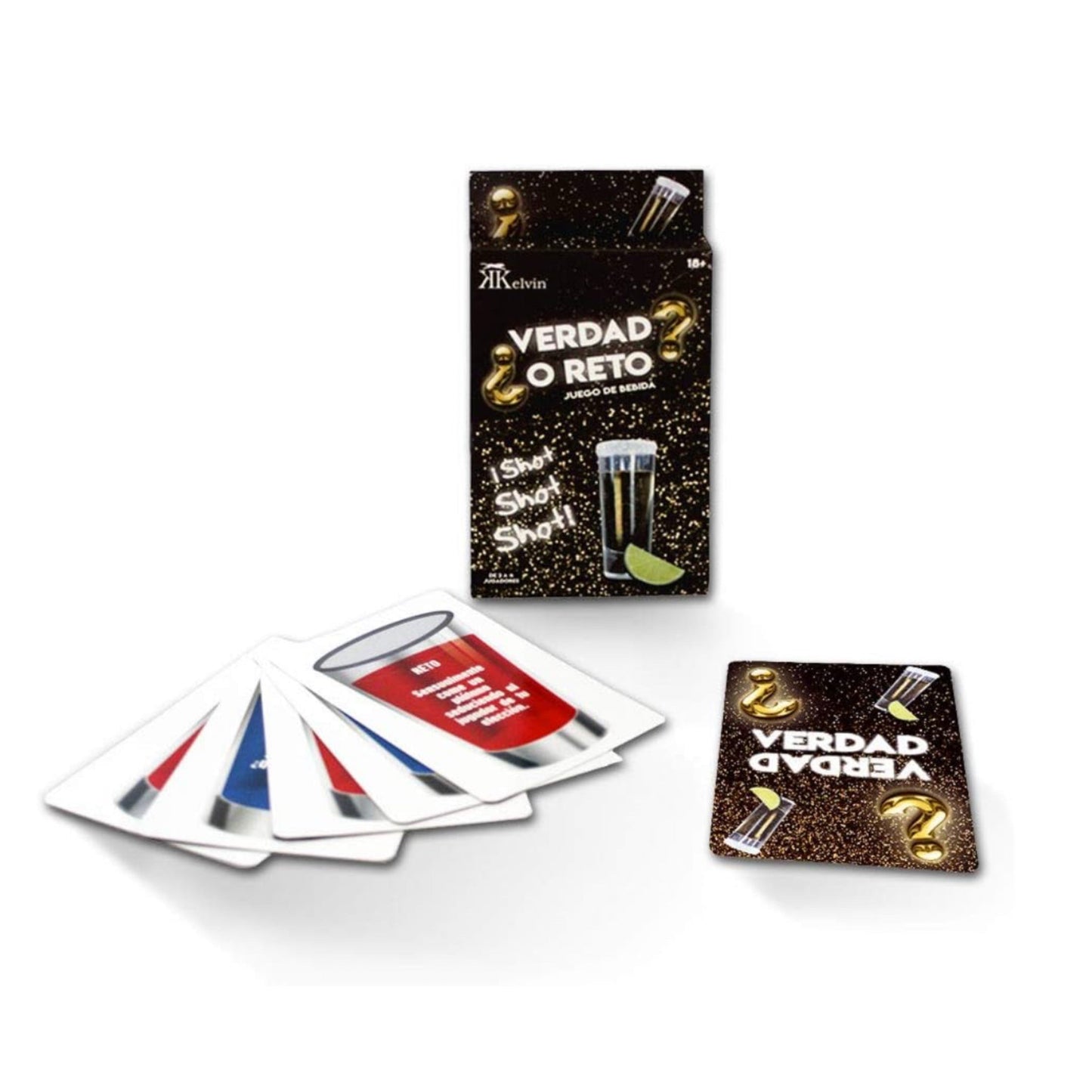 Juego de Cartas Verdad o Reto - SUPERVAPE
