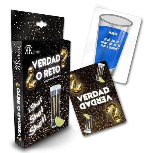 Juego de Cartas Verdad o Reto - SUPERVAPE