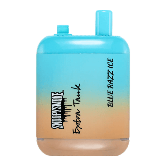 Snoopy Smoke Blue Razz Ice (Double Tank) - SUPERVAPE