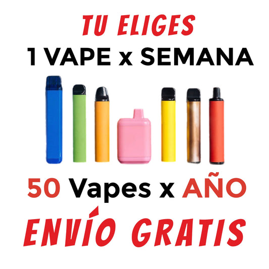 SUSCRIPCIÓN ANUAL CLÁSICA (VAPES) - SUPERVAPE