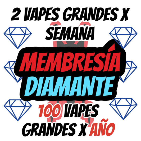 SUSCRIPCIÓN ANUAL DIAMANTE (VAPES) - SUPERVAPE