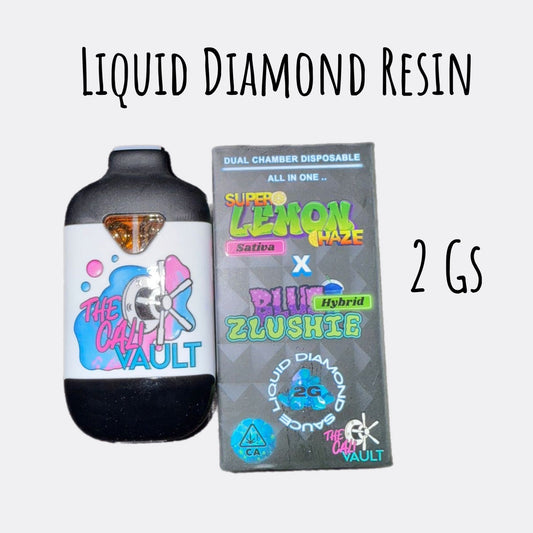 Vape de Wax THCA Dual Cali Liquid Diamond Resin 2 gs - SUPERVAPE