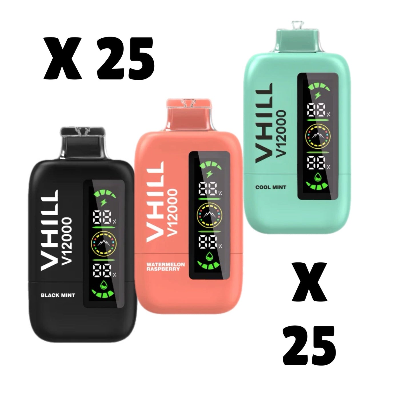 VHILL V12 25pz - SUPERVAPE