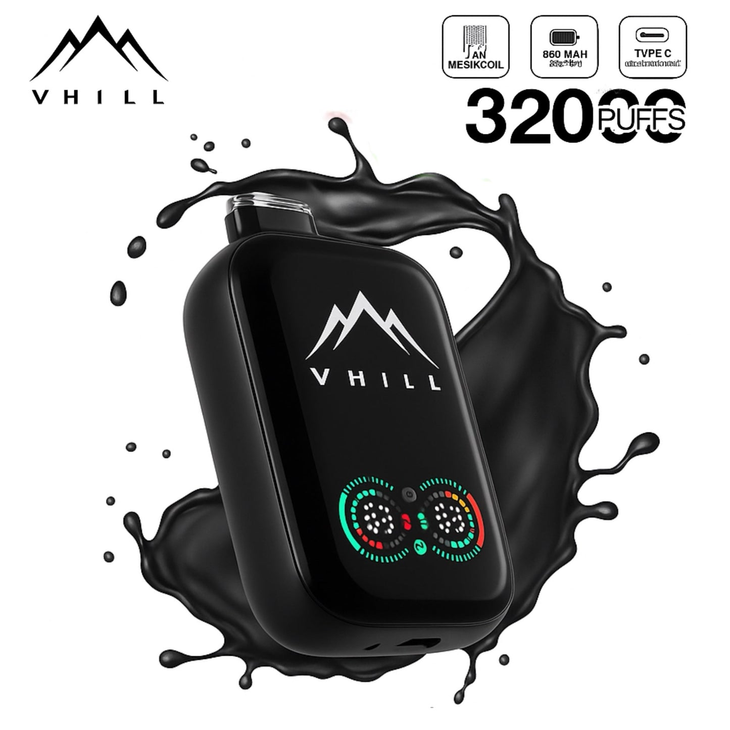 VHILL V32 Black Ice - SUPERVAPE