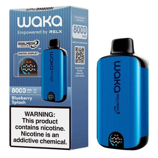 WAKA DM Blueberry Splash - SUPERVAPE
