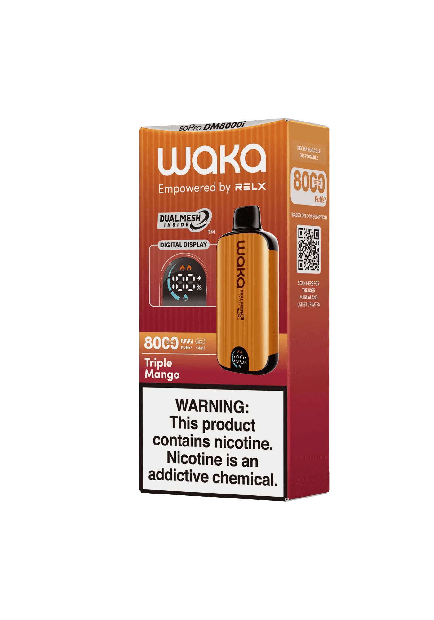 WAKA DM Triple Mango - SUPERVAPE